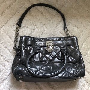 Michael Kors Quilted Hamilton Satchel